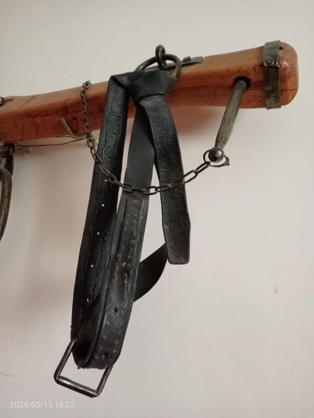 Antico giogo per buoi