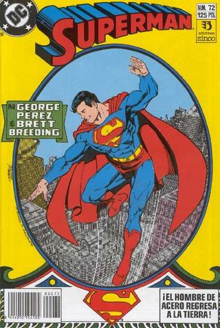 SUPERMAN Nº 72 VOL. 2 ZINCO de