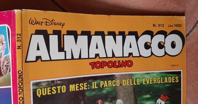 Disney Almanacco Topolino N° 312 Con Medaglione