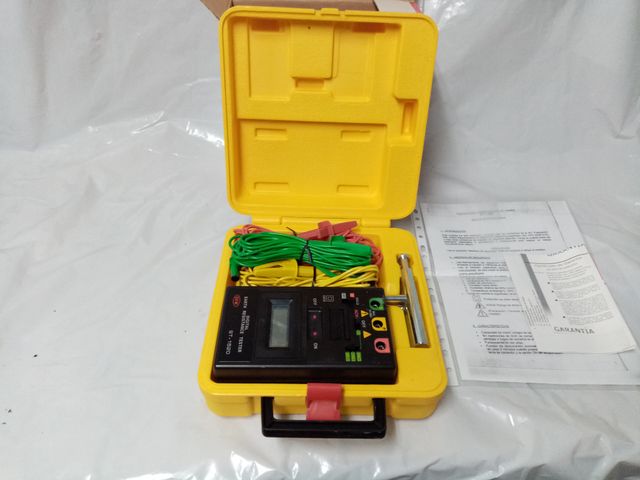 Medidor tomas de tierra