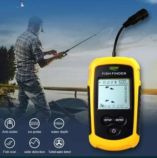 Aparelho Pesca para localizar peixes até 100m prof