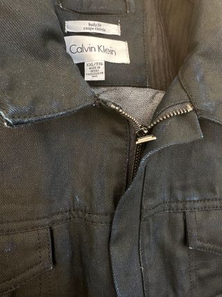 Cazadora vaquera azul marino CALVIN KLEIN  XXL 