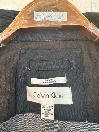 Cazadora vaquera azul marino CALVIN KLEIN  XXL 