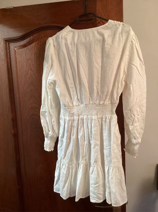 Vestido blanco de zara sin estrenar con etiquetas