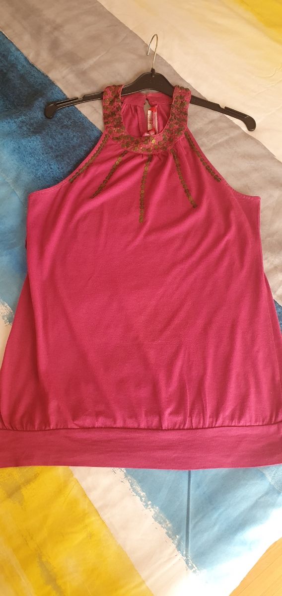 Camiseta escote holter EDC Talla L