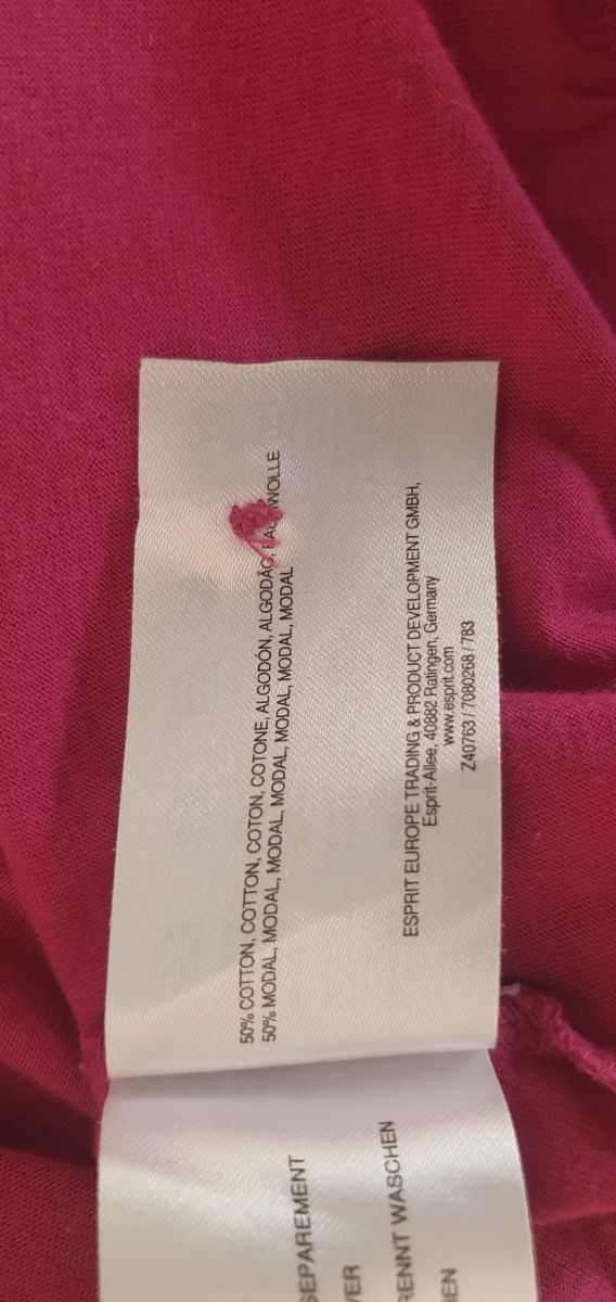 Camiseta escote holter EDC Talla L