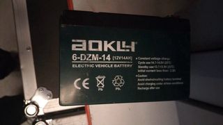 bateria AGM AOKLY 6-DZM-14