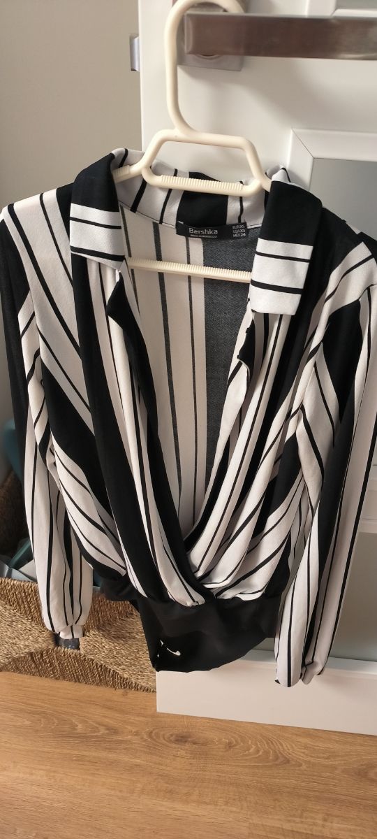 Body a rayas de Bershka