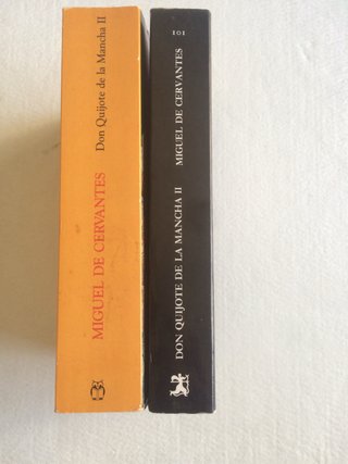 DON QUIJOTE DE LA MANCHA II de Miguel de Cervantes