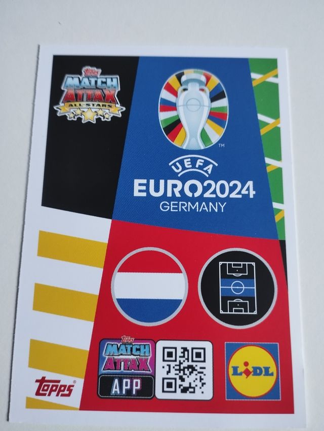 9 cromos de fútbol UEFA euro2024 Germany