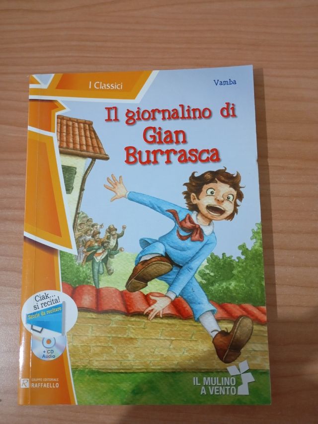 Libro "Il giornalino di Gian Burrasca"+Copione+CD
