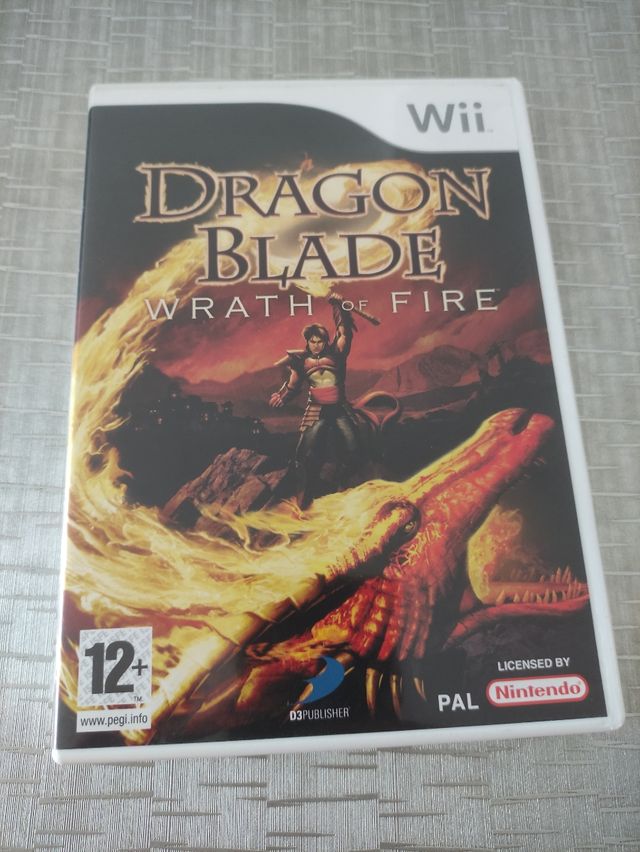 Dragon Blade Wrath of Fire Nintendo Wii