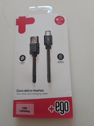 Cavo USB-lightling nero