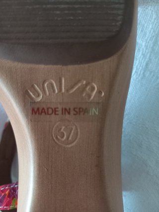 Sandalias 37 Unisa