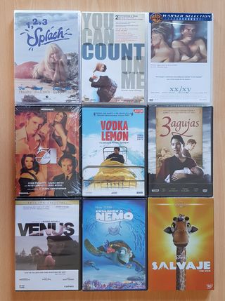 Lote 48. Dvds precintados. Varios precios