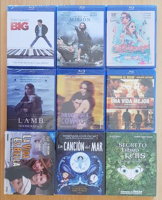 Lote 21. Blurays precintados. Varios precios
