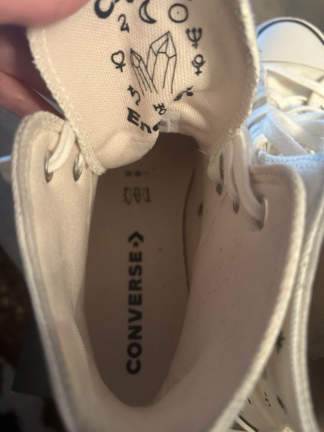 Converse plataforma estrellas