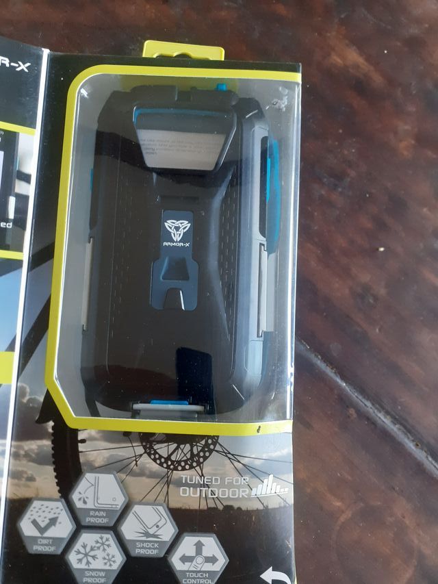 Capa protectora e suporte ArmorCase p/ Samsung S4