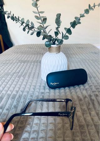 Montura de gafas vintage negras