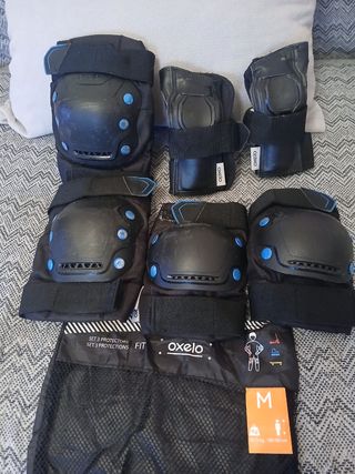 Patines en línea oxeo y protecciones 