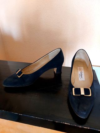 Zapatos de vestir cerrado azul
