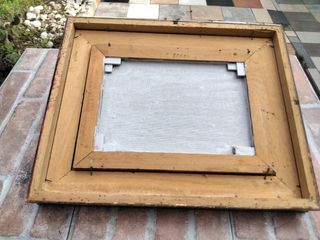 Qadro fatto a mano cornice legno 