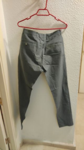 Pantalón traje. Hombre. Talla 38