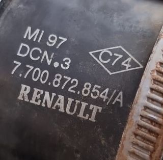 TUBO INTERCOOLER RENAULT MEGANE 1997 1.9 DTI 