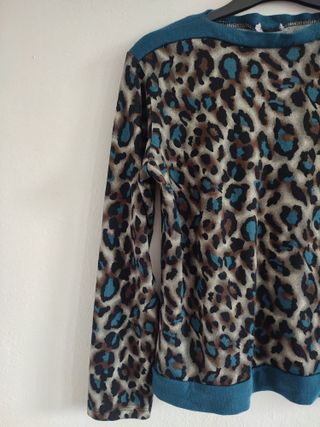 Jersey azul de cebra