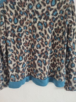 Jersey azul de cebra