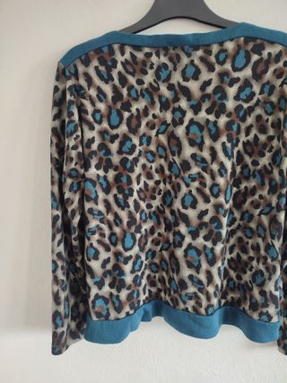 Jersey azul de cebra