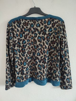 Jersey azul de cebra