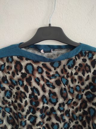 Jersey azul de cebra