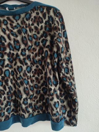 Jersey azul de cebra