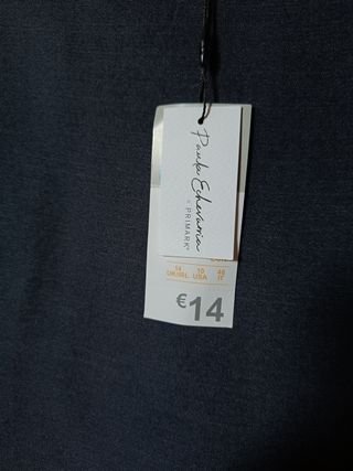 Falda pantalón azul Paula Echevarría Primark nueva