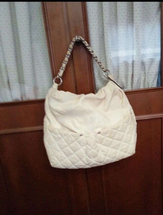 Bolso Purificación García color vainilla