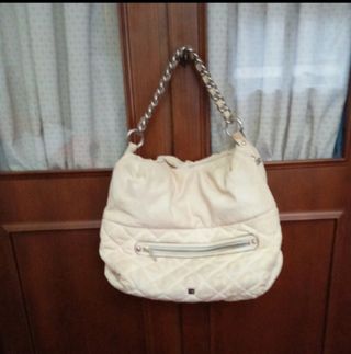 Bolso Purificación García color vainilla