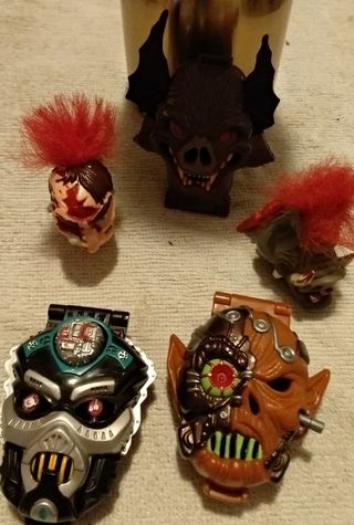 Mighty Max Dread Hairy Horror Battle Heads