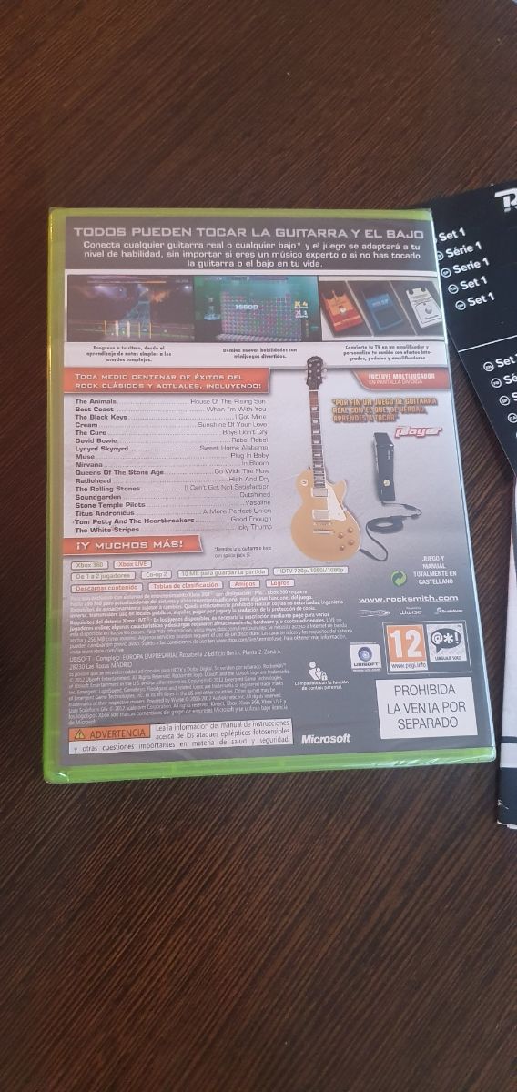 Rocksmith Xbox 360 Nuevo