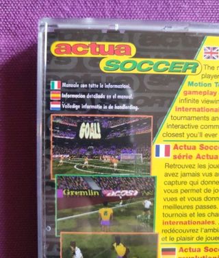 PSONE Actua Soccer Platinum 1997