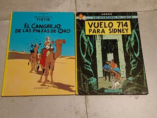 Lote 12 tomos Las aventuras de Tintín