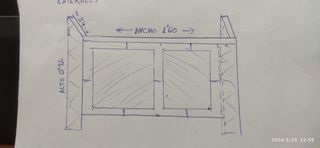 Reja para balcón o ventana