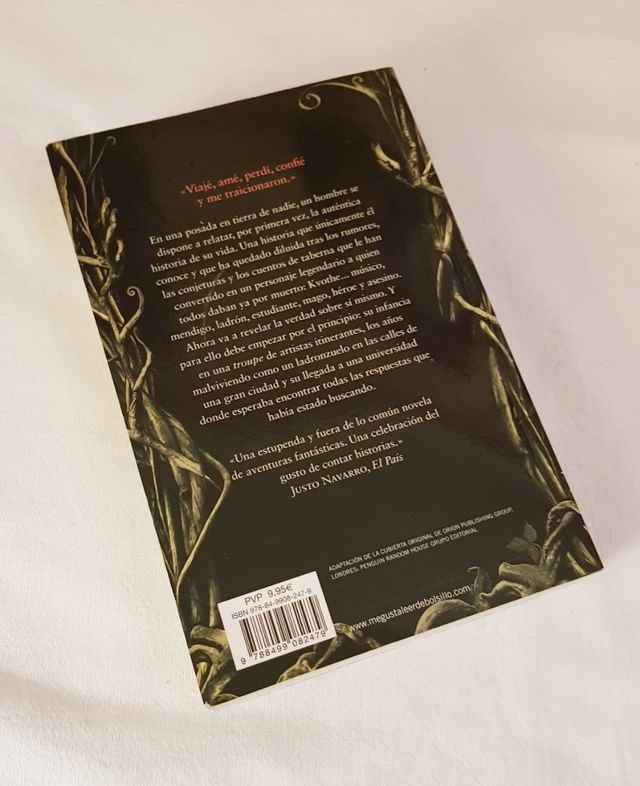 El Nombre del Viento. Patrick Rothfuss