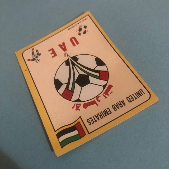 Scudetto Emirati Arabi EAU Panini Italia90