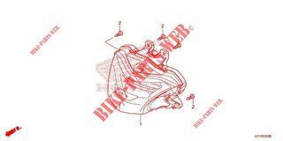 Despiece Honda Sh125i modelo 2019