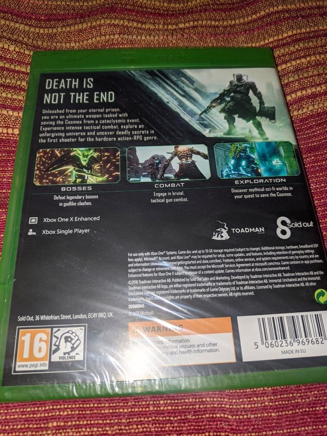 Inmortal Unchained Xbox One Nuevo