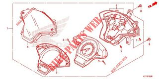 Despiece Honda Sh125i modelo 2019