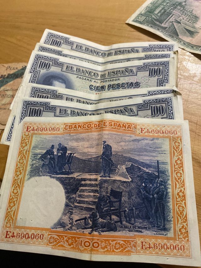 billetes antiguos