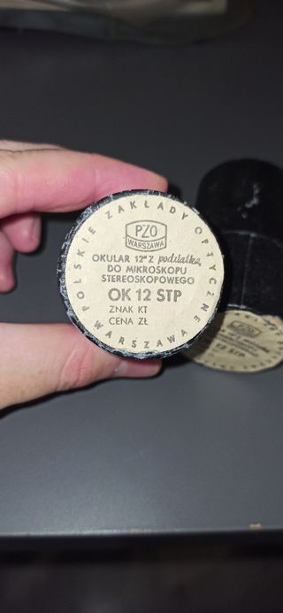 PZO oculares 12x estereomicroscopio
