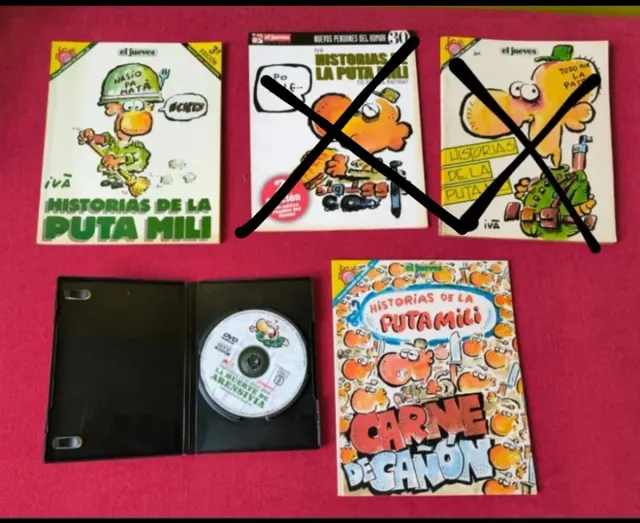 Historias de la PUTA MILI. ➕ CDs